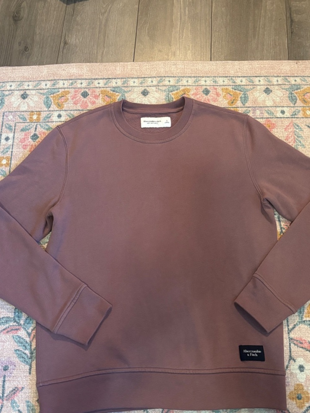 Abercrombie & Fitch Mauve Crewneck Sweatshirt